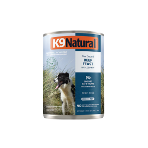 K9 Natural Dog Feast Beef Wet Food (370g/12 cans)