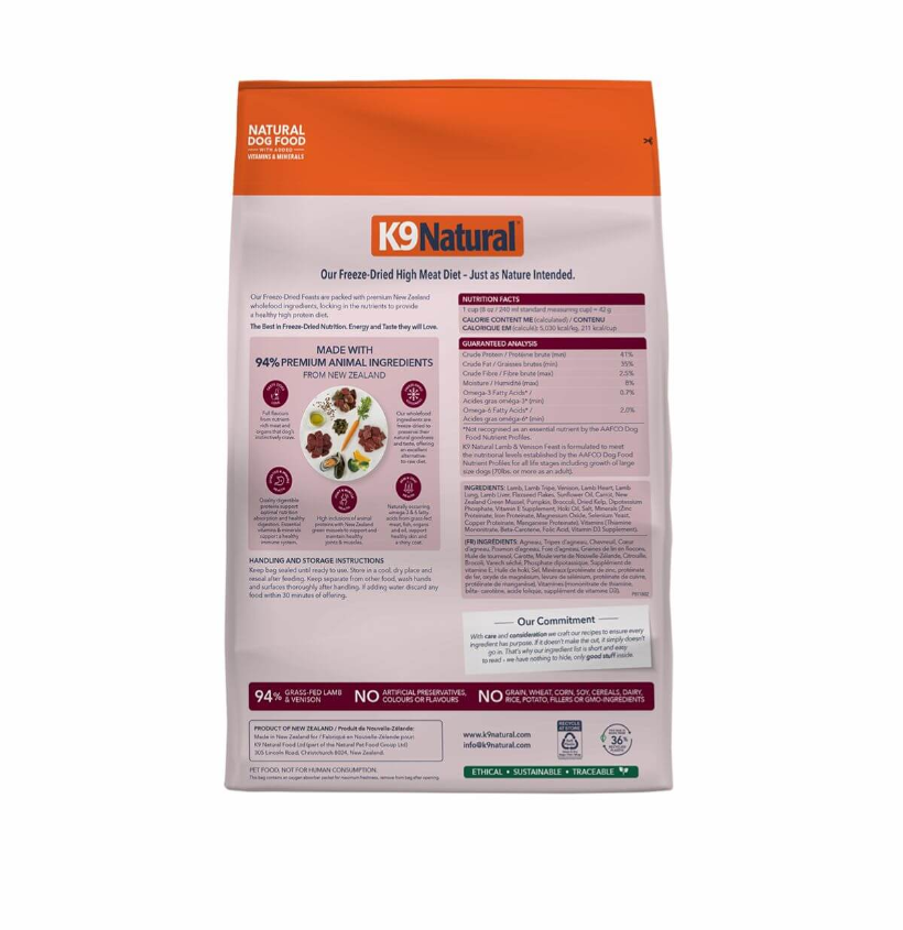 K9 Natural Dog Feast Freeze Dried (1.8kg) - Image 13