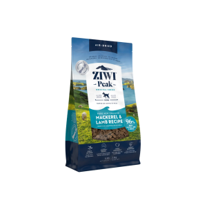 ZiwiPeak Dog Air-Dried Mackerel & Lamb Food (4kg, 2.5kg, 1kg)