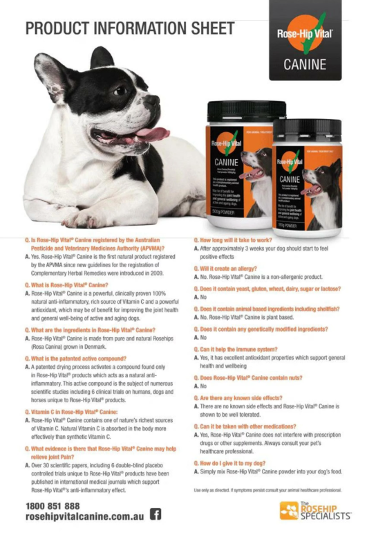Dog Rose-Hip Vital (500g) - Image 4