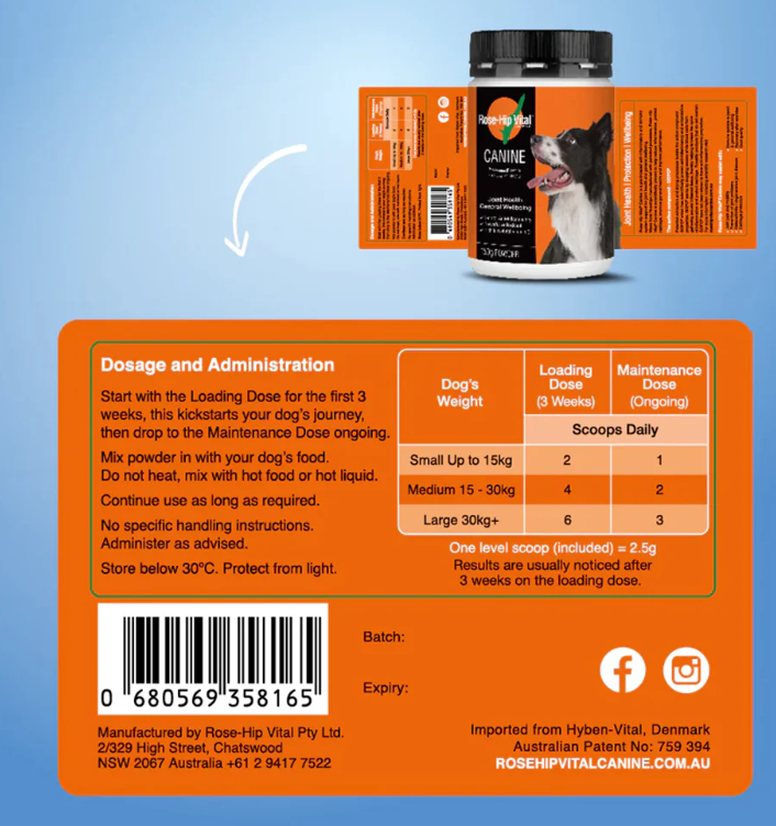 Dog Rose-Hip Vital (500g) - Image 3