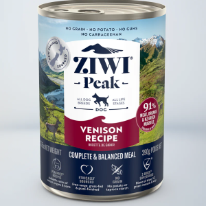 Ziwipeak New Zealand Venison Grain-Free Dog Canned Food (390g X 12 cans)