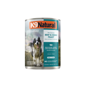 K9 Natural Dog NZ Hoki & Beef Feast Canned (370g/ 12 cans)